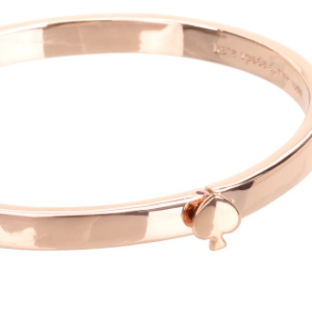 Kate Spade NY - Thin Hinge Bangle (Rose Gold)